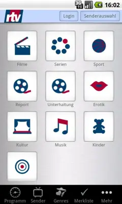 rtv android App screenshot 2